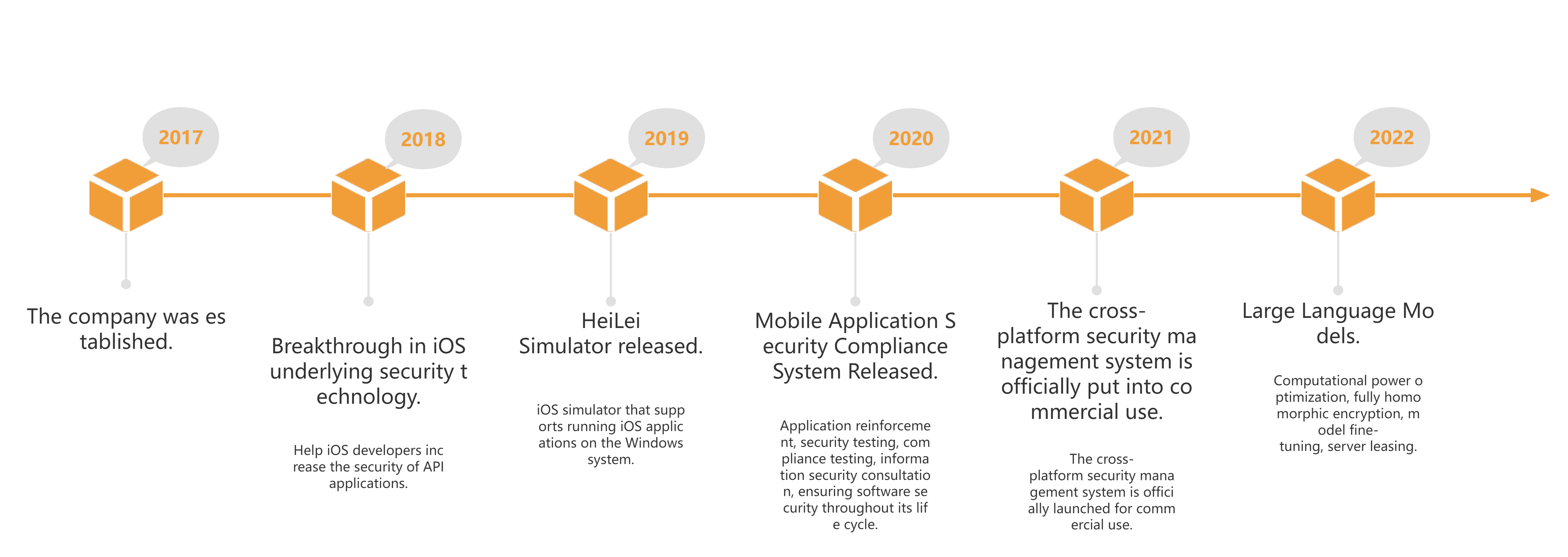 Company Development History